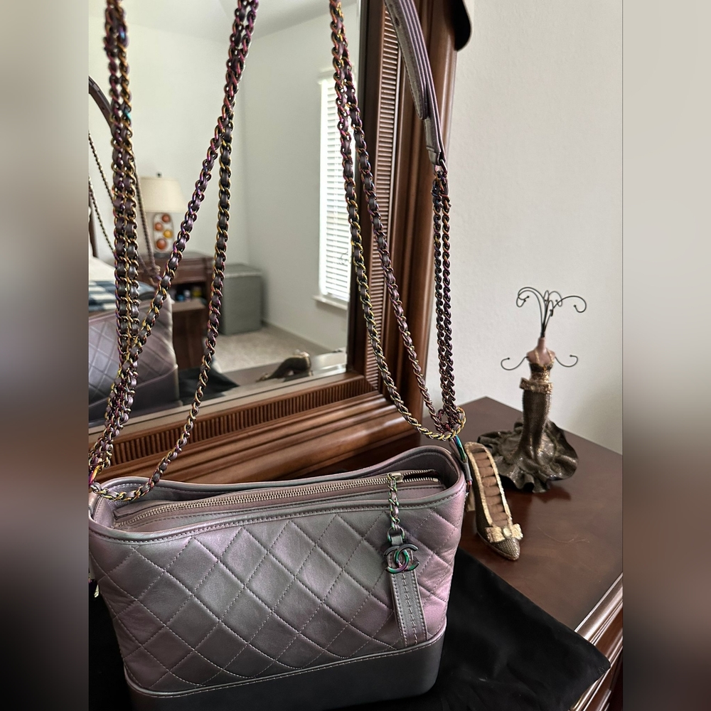 Chanel Gabrielle Iridescent Rainbow